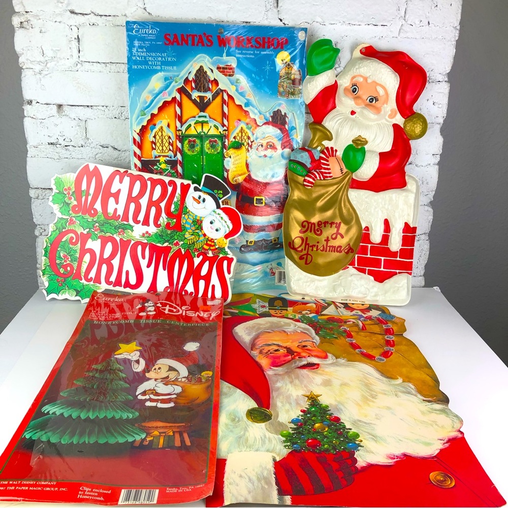 5 Vintage Christmas Decorations